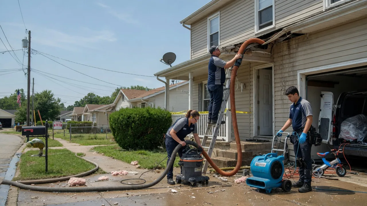 Water Damage Restoration in Braddock, PA near me